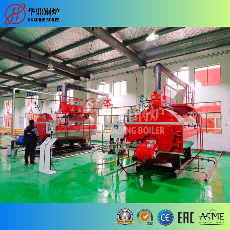 WNS oil/gas steam boiler